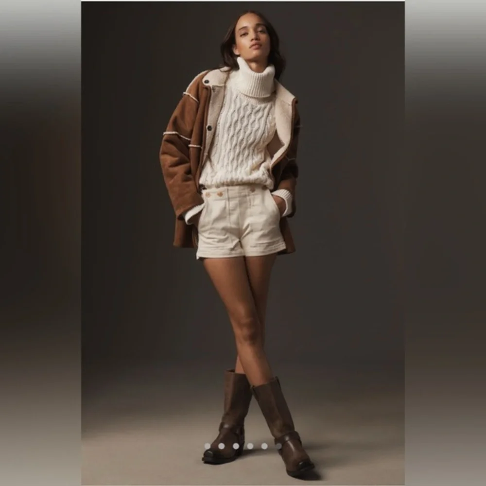 NWT The Kit High-Rise Utility Shorts by Pilcro | 32 - Picture 6 of 15